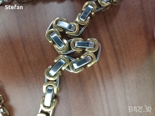 Ланец от медицинска стомана, снимка 6 - Колиета, медальони, синджири - 38639670