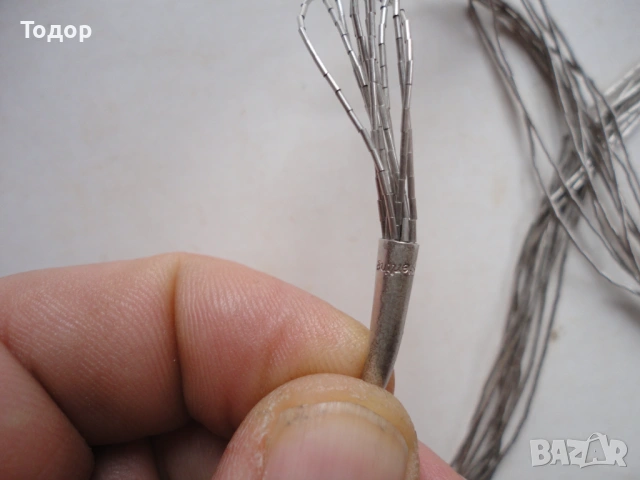 Уникално сребърно колие течно сребро 925, снимка 3 - Колиета, медальони, синджири - 53323079