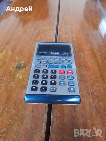Стар калкулатор Casio FX-15, снимка 1 - Други ценни предмети - 43036835