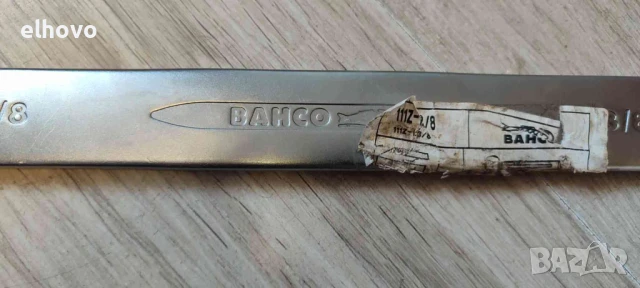 Комбиниран гаечен ключ Bahco 13/8 инча, снимка 6 - Ключове - 51166074