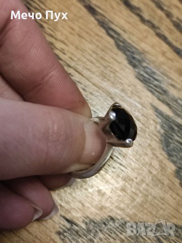 Сребърен пръстен (102), снимка 8 - Пръстени - 39722327