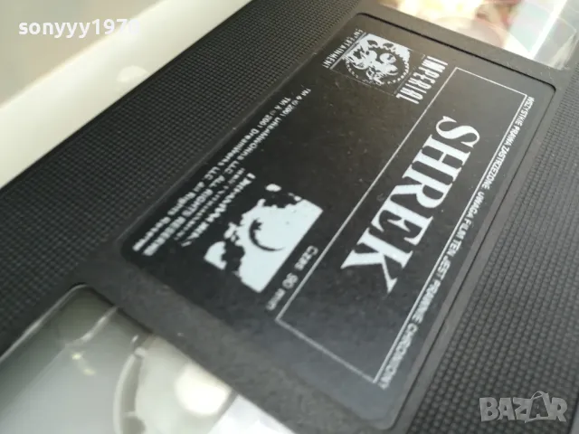 SHREK-VHS VIDEO TAPE 0705251625, снимка 7 - Други жанрове - 50192690