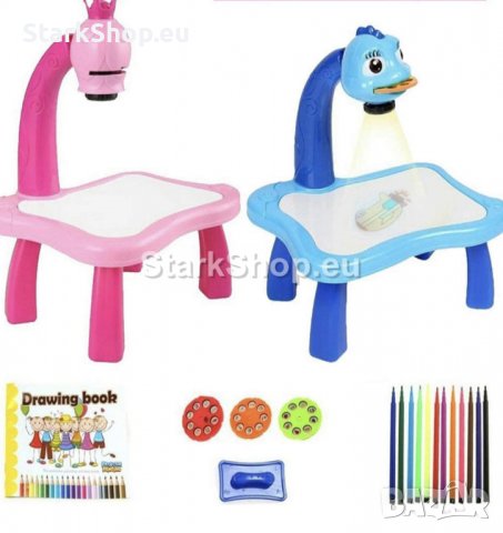 Масичка за рисуване и оцветяване – проектор от 24 части, снимка 6 - Други - 39893390