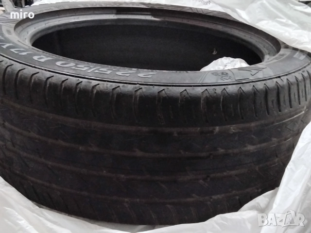 4 броя летни гуми VIKING 225 50 17 в перфектно състояние!, снимка 2 - Гуми и джанти - 52926092