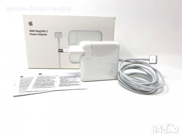  Зарядно за Apple MacBook Air, Pro 60W и 85W Magsafe 1,2 Макбук, снимка 2 - Кабели и адаптери - 37119199