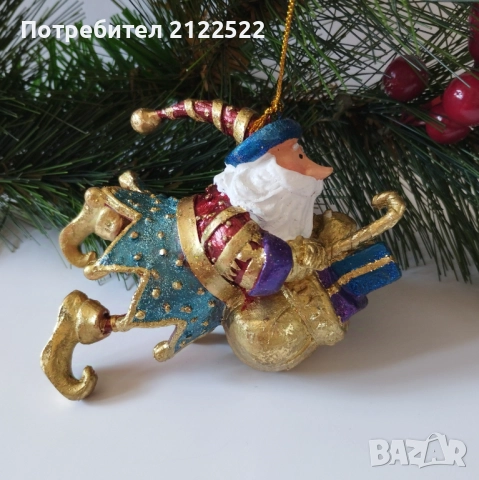 Коледни декоративни фигурки за елха, снимка 11 - Декорация за дома - 47584100