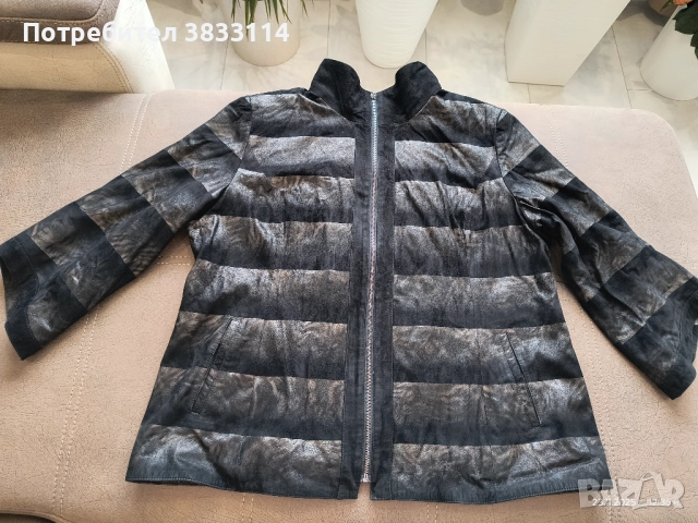 Дамско палто от естествена кожа - ново, снимка 2 - Палта, манта - 52510255