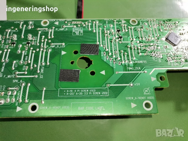 Процесорна платка (лицев панел) Pioneer A-10, снимка 4 - Ресийвъри, усилватели, смесителни пултове - 51653130