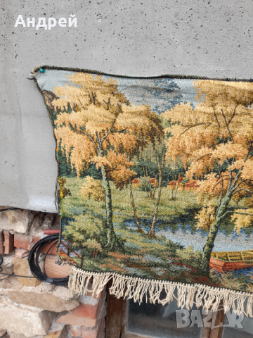 Старинен ковьор,покривка за стена #249, снимка 3 - Антикварни и старинни предмети - 44898706