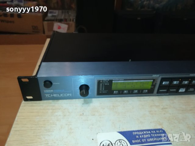  TC-HELICON VOICEWORKS HARMONY CORRECTION EFFECT-ВНОС GERMANY LK1EWC1111231951, снимка 3 - Ресийвъри, усилватели, смесителни пултове - 42950852