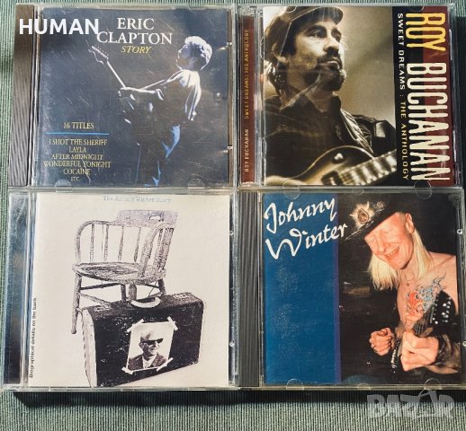 Roy Buchanan,Johnny Winter,Clapton , снимка 1 - CD дискове - 43792943