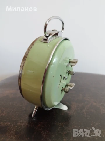 Стар анимиран будилник, настолен часовник, снимка 3 - Антикварни и старинни предмети - 50866967