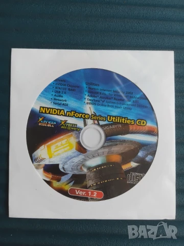 NVIDIA nForce Series Utilities CD - оригинален диск програма