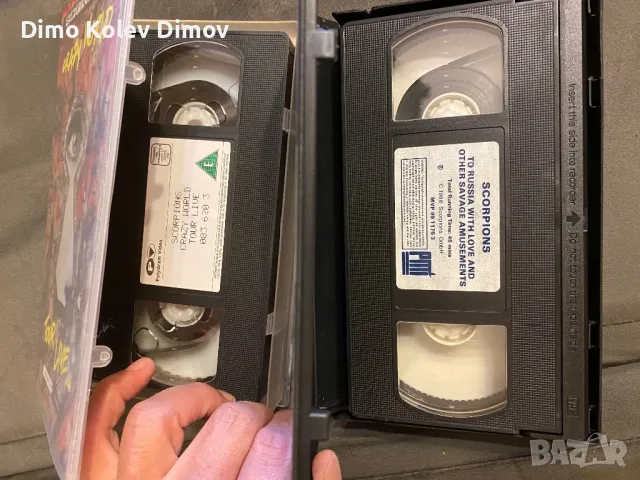 Scorpions VHS Колекция Видео Касети., снимка 4 - Други музикални жанрове - 48515724