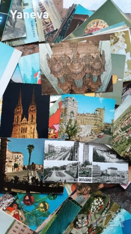 Стари картички от различни туристически дестинации, видни личности, с детски сюжет и писма. , снимка 8 - Антикварни и старинни предмети - 53344436