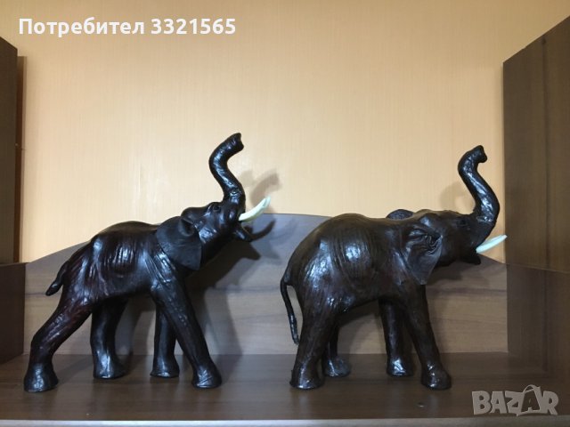 Кожени слонове, снимка 4 - Колекции - 38761324