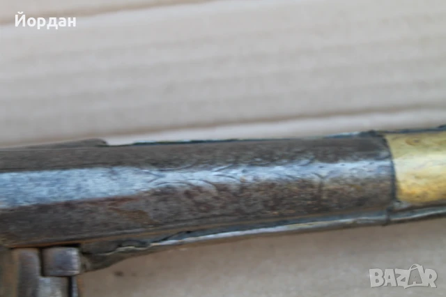 Арнаутски кремъчен пистолет , снимка 7 - Антикварни и старинни предмети - 51407958