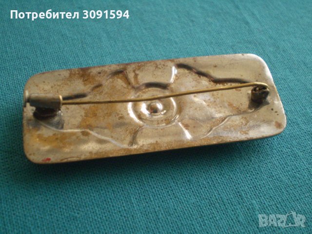  рядка Колекционерска антикварна   брошка, снимка 5 - Антикварни и старинни предмети - 37538022