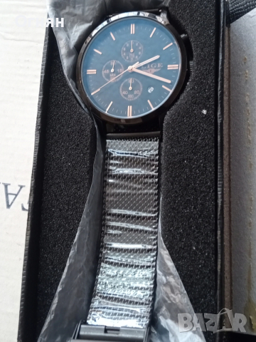Часовник LIGE Chronograph, снимка 3 - Мъжки - 53153023