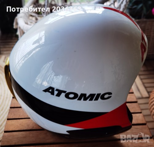 Каска ATOMIC с очила!!!, снимка 5 - Зимни спортове - 43479645