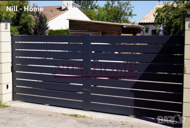 Ограда ( тип щора ) ПАНА, ЛАМЕЛИ, КОЛОВЕ, ВРАТИ, снимка 13 - Огради и мрежи - 52906103