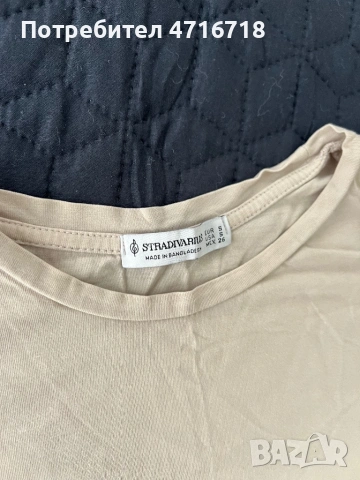 Тениска Stradivarius, снимка 6 - Тениски - 53194524