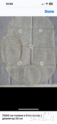 Плетени на една кука покривки , снимка 12 - Декорация за дома - 50688920