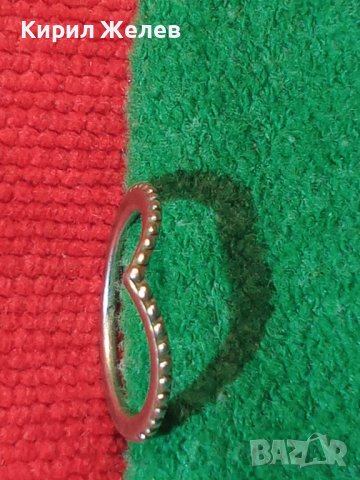 PANDORA P 11 S925 ALE 52 Марков ФИН СРЕБЪРЕН БУТИКОВ АРТ ПРЪСТЕН СРЕБРО 925 ПАНДОРА 40317, снимка 18 - Пръстени - 43226925