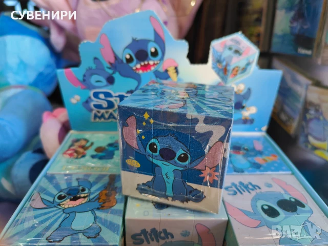 Кубче Рубик на Стич, снимка 2 - Образователни игри - 51365307