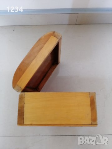 Дървена кутия 19 x 13.5 h 9 cm. , снимка 3 - Други стоки за дома - 37228332