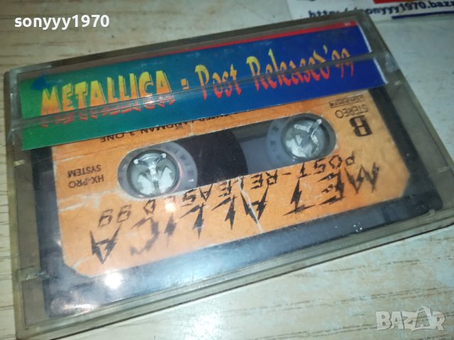 metallica-касета 1312231936, снимка 11 - Аудио касети - 43399870