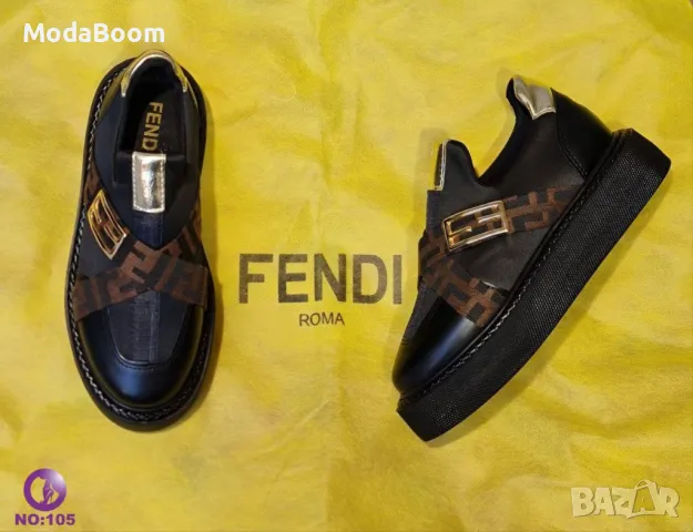 Fendi дамски черни маратонки 