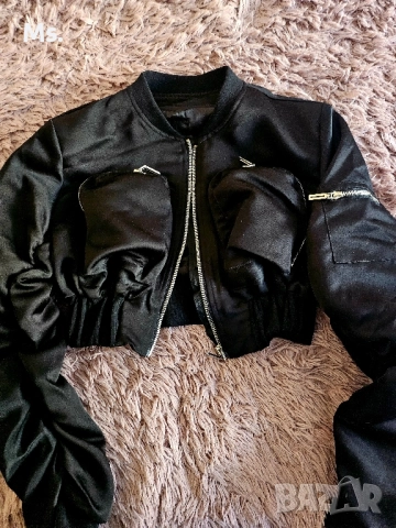 Яке бомбър S/M, снимка 3 - Якета - 52234615