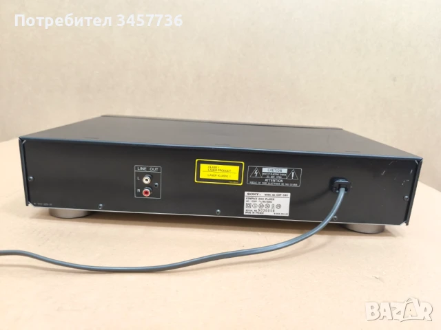 Cd Player Sony CDP-590, снимка 11 - Ресийвъри, усилватели, смесителни пултове - 51124092