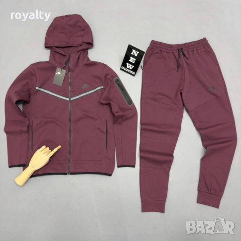 Nike Tech НА ЕДРО Спортен Мъжки Екип 5 бр.