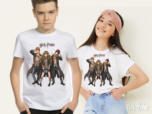 Тениска Harry Potter Дамски и детски , снимка 4 - Тениски - 30376230