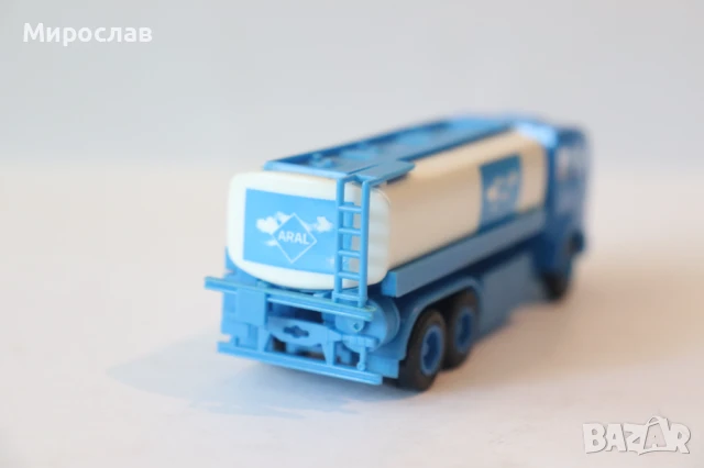 HERPA 1:87 H0 IVECO MAGIRUS ЦИСТЕРНА КАМИОН МОДЕЛ, снимка 8 - Колекции - 50496454