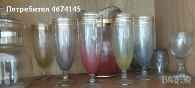 Сервиз винени чаши, снимка 2 - Чаши - 52732684