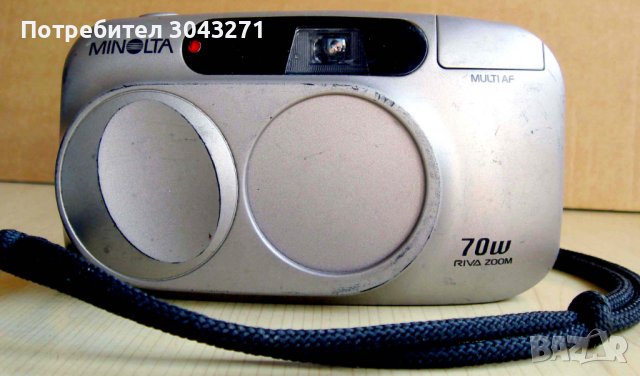 Minolta Riva Zoom 70W - АПАРАТ С УПЪТВАНЕ, снимка 8 - Фотоапарати - 37022490