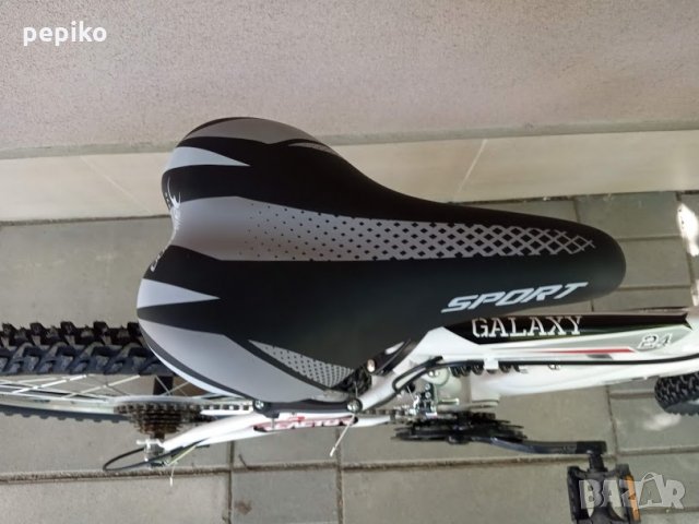 Продавам колела внос от Германия  юношески велосипед GALAXI 24 цола преден и заден амортисьори, снимка 7 - Велосипеди - 28604677