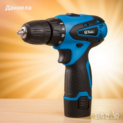 Акумулаторна бормашина/винтоверт IF Tools MT12 – 18V, 2 батерии, куфар, снимка 4 - Винтоверти - 51812497