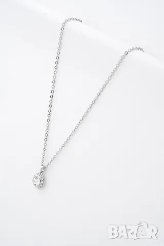 Дамско колие Ted Baker Soltell Solitaire, блясък и кристали, снимка 5 - Колиета, медальони, синджири - 49915683