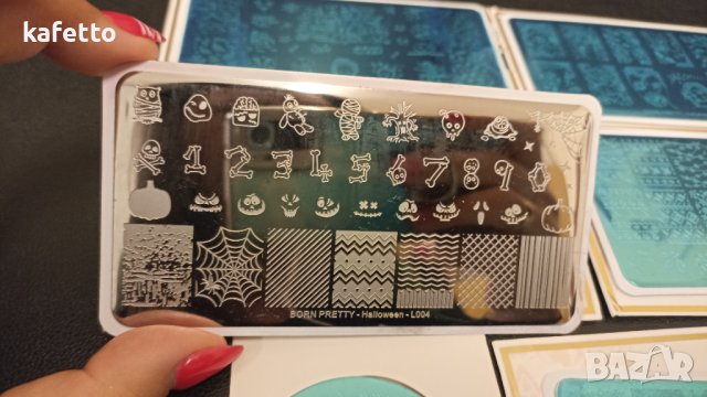 Щампи/ печати за нокти, маникюр , снимка 5 - Козметика за тяло - 40839137