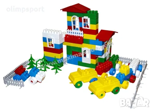 Конструктор - строител, състоящ се от 173 