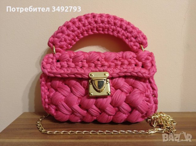 Дамски  плетени чанти, снимка 5 - Чанти - 41615134