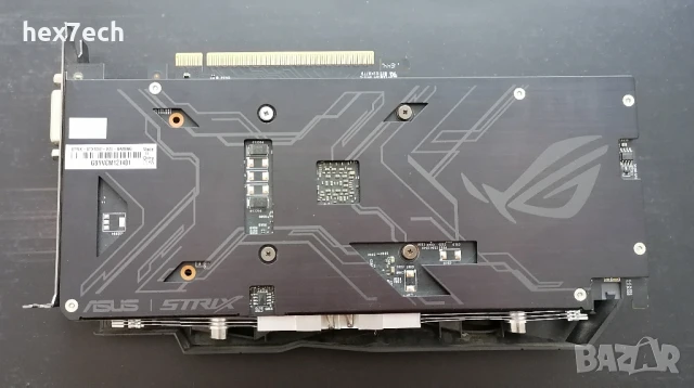 Видео Карта Asus Rog Strix GTX1050 STRIX-GTX1050-O2G-GAMING, снимка 2 - Видеокарти - 50701366
