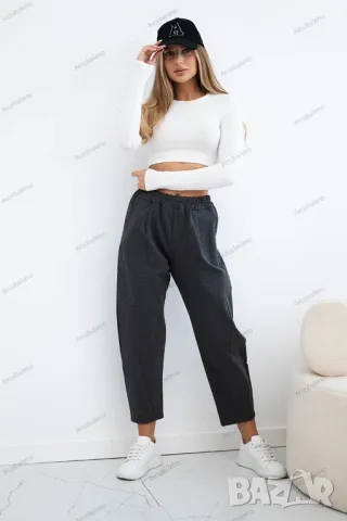 Punto Milano Дамски зимен панталон с джобове, 11цвята , снимка 14 - Панталони - 48233611