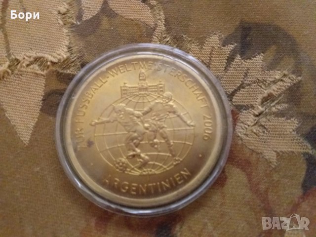 Плакет медал за Аржентина 2006г., снимка 2 - Антикварни и старинни предмети - 26674979