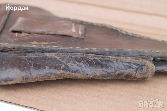 Стар кожен кобур за ''Luger P-08''(люгер), снимка 12 - Антикварни и старинни предмети - 51811337