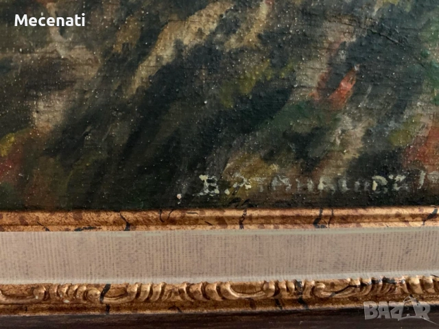 Венетка Атанасова (1905 - 1980) масло, снимка 5 - Картини - 53110692